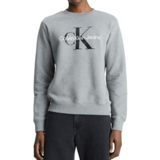Calvin Klein Organic Fabric Tops Calvin Klein Men's Monogram Sweatshirt - Grey Heather