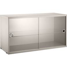 String VS7830-14-1 Glass Beige Shelving System 78x42cm