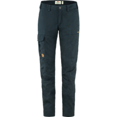 Blåa - Gång & Vandring Byxor Fjällräven Karla Pro Trousers W - Dark Navy