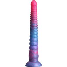 Stacked 12 Inch Dildo Pink Blue