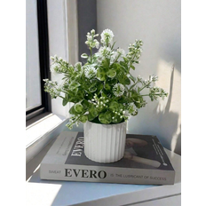 Shein Artificial Plant Pot Decoration For Home Green Artificial Plant