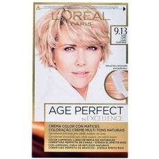 Men Permanent Hair Dyes L'Oréal Paris Excellence Age Perfect #9.13 Rubio Camel