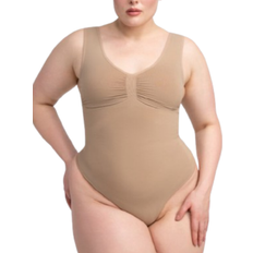 Creamy Fabrics Tank Bodysuit Sculpting Shapewear Mit Slip