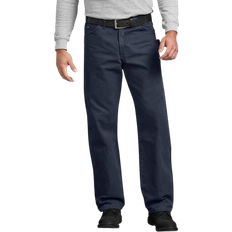 Dickies Relaxed Fit Sanded Duck Carpenter Pants - Rinsed Dark Navy