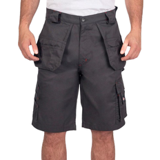 W42 Work Pants Lee Cooper Holster Pocket Cargo Shorts - Grey