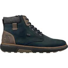 Herren Stiefeletten Rieker Schnürstiefelette Herren blau