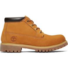 Herre - Vandtæt Ørkenstøvler Timberland Vandtætte Mellemhøje Gyldenbrune Chukka-Støvler Med Snørebånd - Brown