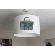 Green Shades Green Handbag Ceiling Lamp Natural One Size Shade 73.7cm