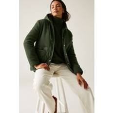 Regatta Outerwear Regatta Mikayla Hooded Water Repellent Baffled Jacket - Green