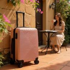 Hard Shell Cabin 48 x 37 x 20 cm Rose Gold