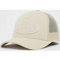 Breathable - Unisex Headgear Von Dutch Trucker Cap In Biege - Neutral