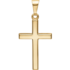 Kors Vedhæng - Guld
