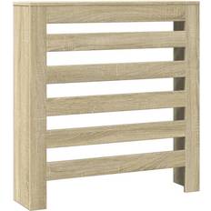 vidaXL Radiatorskjuler 78x20x82 cm Konstrueret Træ Sonoma-Eg