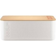 Bodum Bistro Large White Bread Box