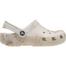 Crocs Classic Watercolor Marbled Clog Sandaler - Beige