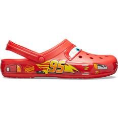 Rød Udetøfler Crocs Classic Clog Lightning McQueen - Red/Multi
