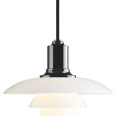Louis poulsen ph 2 2 Louis Poulsen PH 2/1 Black Pendant Lamp ∅ 20cm