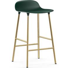 Normann Copenhagen Form Green Bar Stool 77cm