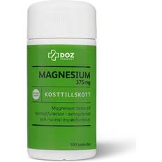 DOZ Apotek magnesium tablett 100