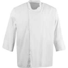 Heat-Resistant Work Wear White Unisex Atlanta Chef Jacket - White Teflon