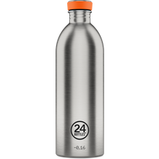 Lækagesikre - Rustfri stål Drikkedunke 24 Bottles Urban Steel Drikkedunk 1L