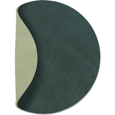 Lind DNA Nupo Circle Reversible Dark Green/Olive Green Coaster 10cm