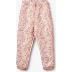 24-36M Thermal Trousers Children's Clothing Wheat Thermo Hose Alex - Lilac Flower Rainbow