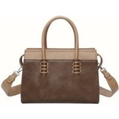 Daily Essentials Tote Handbags - Khaki