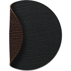 Lind DNA Bull Circle Reversible Black-Brown Coaster 10cm
