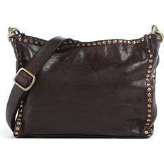 Crossbody Bag Leather 19.5 cm - Dark Brown