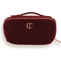 Organiser Velvet Makeup Bag Large - Red