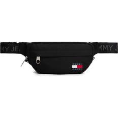 Kanvas Midjeväskor Tommy Hilfiger Essential Repeat Logo Bum Bag - Black