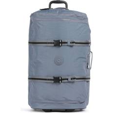 Kipling Weekendtaske Kipling Basic Aviana Travel Bag With Wheels - Blue Grey
