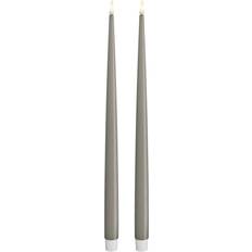 Deluxe homeart kronljus Deluxe Homeart Middagsljus Sand 2-Pack LED-ljus 38cm 2st