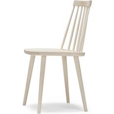Stolab Pinnockio Birch White Pigmented Oil Kitchen Chair 84cm