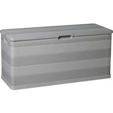 Plastic Deck Boxes vidaXL 43709 - Light Grey