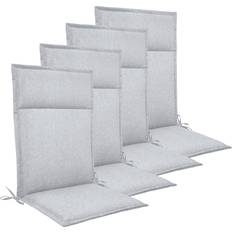 Havehynder Nordstrand Home Havehynder Til Positionsstol 4 Stk 5 cm Skum Stolehynde Grå