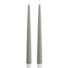 Deluxe homeart kronljus Deluxe Homeart Middagsljus Sand LED-ljus 28cm 2st