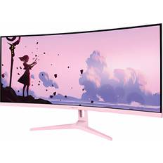Pink Skærme Arozzi Nova 34 Curved Computerskærm