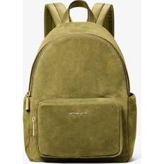 Michael Kors Green Backpacks Michael Kors Medium Suede Backpack - Green