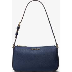 Blå - Dame Clutch tasker Michael Kors Medium Saffiano Leather Pochette - Blue