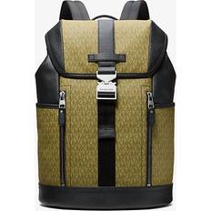 Michael Kors Green Backpacks Michael Kors Logo Aviator Backpack - Green