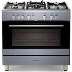 Kenwood Gas Cookers Kenwood CK500DF-SL 90 cm Dual Fuel Range Cooker