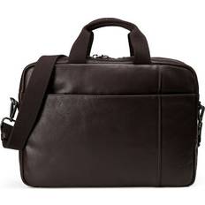 Pine Briefcase Leather 40 cm Laptop Compartment - Brown