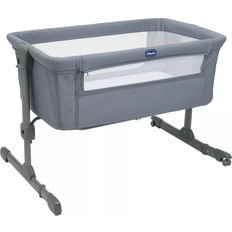 Removable Side Bedside Crib Chicco Next2Me Essential Bedside Crib Stone 38.8x27.8"