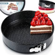 Sæt Springforme Orion Backform Tortenform Granitform Kuchenform Schwarz Springform 28 cm 71.1 cm