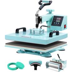Grøn Hobby- & Kontormaskiner VEVOR Heat Press Machine 12 x 15 Inch 5 Inch