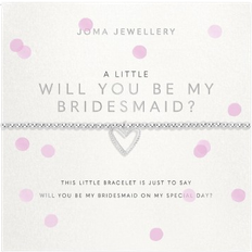 A Little Will You Be My Bridesmaid Bracelet - Silver
