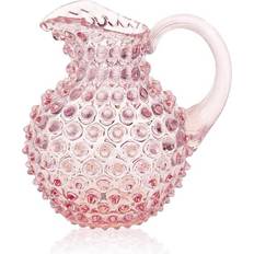 Glas - Pink Kander Anna von Lipa Paris Hobnail Pink Kande 1L