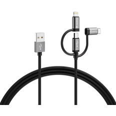 Varta USB A 2.0 - Micro USB/USB C/ Lightning 2m